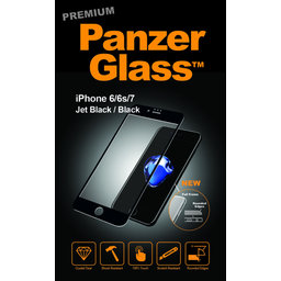 PanzerGlass PREMIUM - Tempered Glass for iPhone 6, 6S, 7, 8, SE 2020 & SE 2022, black