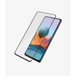 PanzerGlass - Tempered Glass Case Friendly for Xiaomi Redmi Note 10 Pro, 10 Pro Max, Mi 11i & Poco F3, black