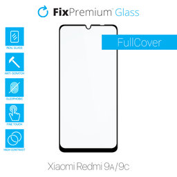 FixPremium FullCover Glass - Tempered glass for Xiaomi Redmi 9A & 9C