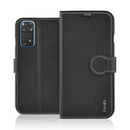 Fonex - Case Book Identity for Xiaomi Redmi Note 11 & 11S, black