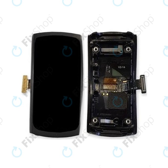 Samsung Gear Fit 2 SM R360 LCD Display Touch Screen Frame Gray GH97 19001A GH97 19201A Genuine Service Pack FixShop