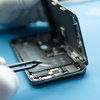 Remove the lower battery connector cover #2
