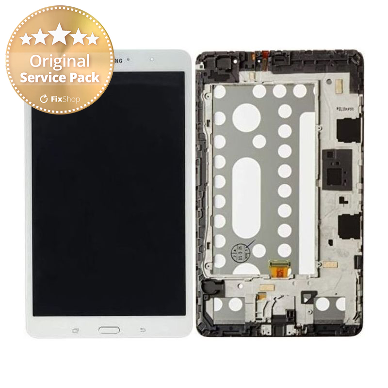 Samsung Galaxy Tab Pro 8.4 T320 LCD Display Touch Screen Frame White) GH97-15556A Genuine Service Pack FixShop