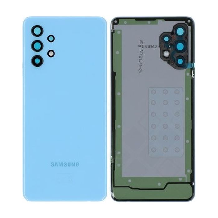 Samsung Galaxy A32 4G A325F - Battery Cover (Awesome Blue) - GH82-25545C  Genuine Service Pack