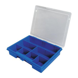 Storage Box - 7 Counters - 178mm x 145 x 36 (Blue)