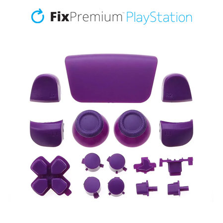 FixPremium - Decorative elements for PS5 DualSense, purple