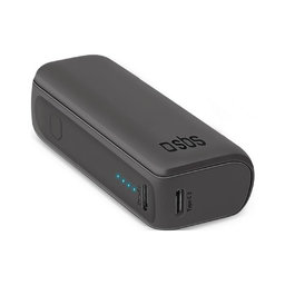 SBS - PowerBank NanoTube, 5000 mAh, black