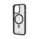 SBS - Mag Frame Case Compatible with MagSafe for iPhone 15 Pro, black