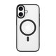 Case Glimmer with MagSafe for iPhone 16, Black, Devia