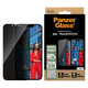 Tempered Glass UWF Privacy for iPhone 17e/16e/14/13/13 Pro, Black, PanzerGlass