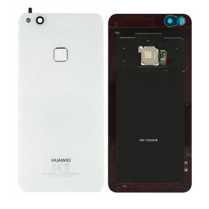 Huawei P10 Lite - Battery Cover + Fingerprint Sensor (White) - 02351FXA  Genuine Service Pack