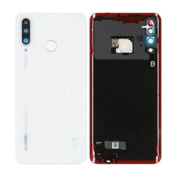 Huawei P30 Lite - Battery Cover (Pearl White) - 02352RQB Genuine Service Pack