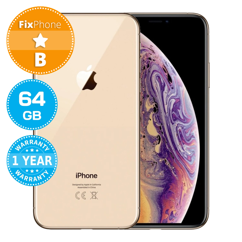 Apple iPhone XS Gold 64GB B Refurbished | FixShop