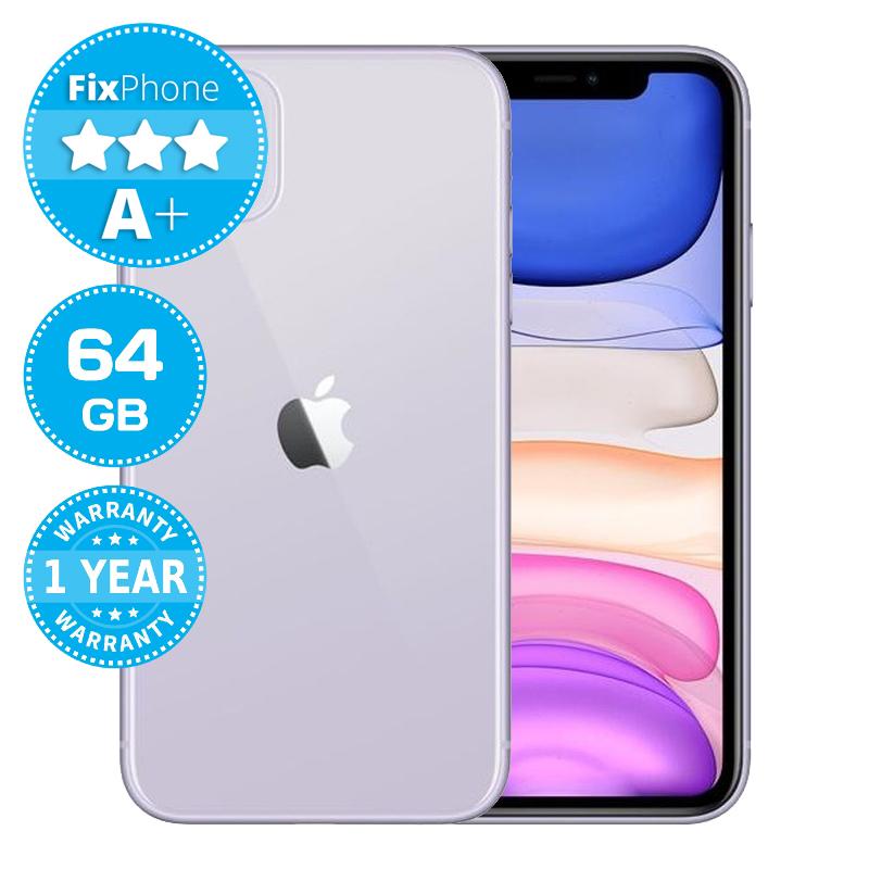 Apple iPhone 11 Purple 64GB A+ Refurbished | FixShop