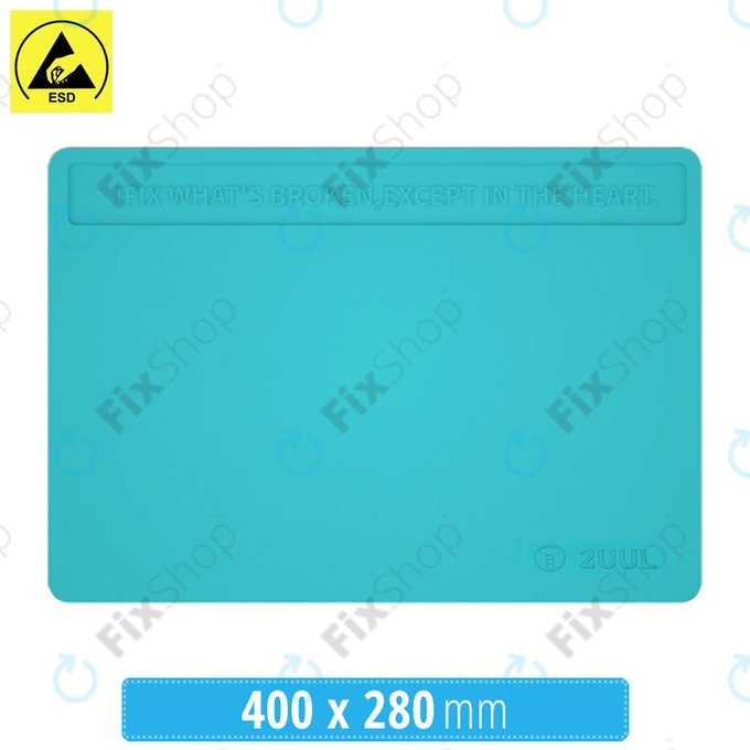 2UUL Heat Resisting Silicone Pad with Anti Dust Coating 400*280mm