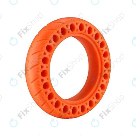 Xiaomi Mi Electric Scooter 1S, 2 M365, Essential, Pro, Pro 2 - Durable Full Tubeless Tire with Holes (Orange)